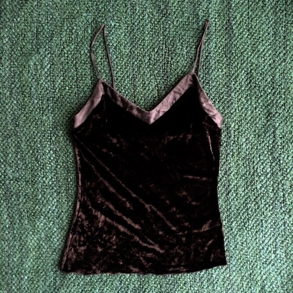 Banana Republic Tops - Banana Republic Velvet Tank Top